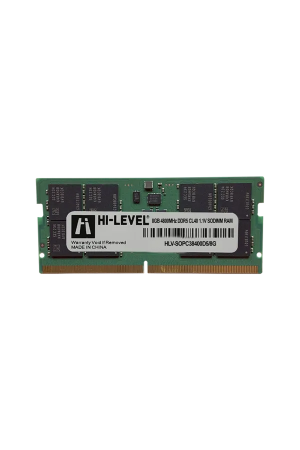 8GB DDR5 4800Mhz SODIMM 1.1V HLV-SOPC38400D5/8G 8GB DDR5 4800Mhz SODIMM 1.1V HLV-SOPC38400D5/8G