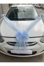 Pratik Düğün Arabası Süsleme Seti - Gelin Arabası Süsü - Konvoy Süsü