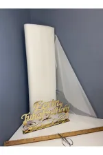Kırık Beyaz Süsleme Tülü, Bohça Çeyiz Gelin Damat Söz Nişan Nikah Konvoy Kapı Valiz Hediye Süsü Kırık Beyaz Süsleme Tülü, Bohça Çeyiz Gelin Damat Söz Nişan Nikah Konvoy Kapı Valiz Hediye Süsü