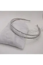 Çift Gelin Tacı, Kristal Saç Bandı, İnce Gelin Tacı Çift Gelin Tacı, Kristal Saç Bandı, İnce Gelin Tacı