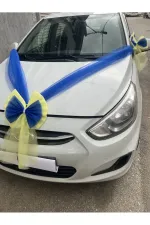 Pratik Düğün Arabası Süsleme Seti - Gelin Arabası Süsü - Konvoy Süsü
