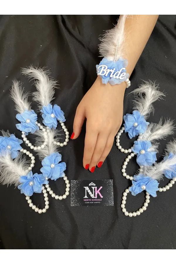 Nedime Bilekliği, Bride To Be, Bekarlığa Veda Partisi, Düğün, Kına Gecesi Bileklik 10 Adet