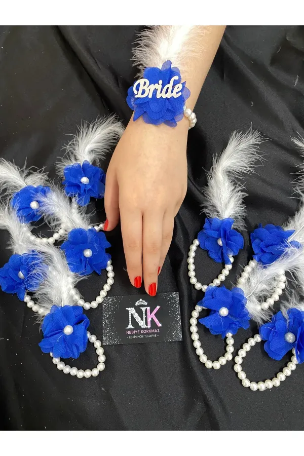 Nedime Bilekliği, Bride To Be, Bekarlığa Veda Partisi, Düğün, Kına Gecesi Bileklik 10 Adet