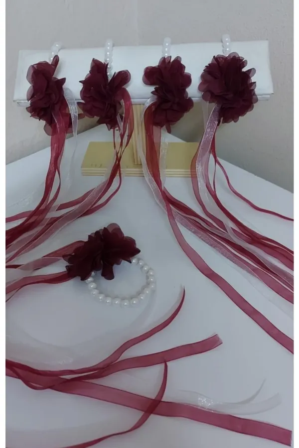 Bordo Nedime Bileklik Bordo Nedime Bileklik