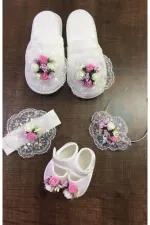 Anne Bebek Terlik Ve Taç Seti Lhsm 505 Anne Bebek Terlik Ve Taç Seti Lhsm 505