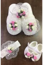 Anne Bebek Terlik Ve Taç Seti Lhsm 505 Anne Bebek Terlik Ve Taç Seti Lhsm 505